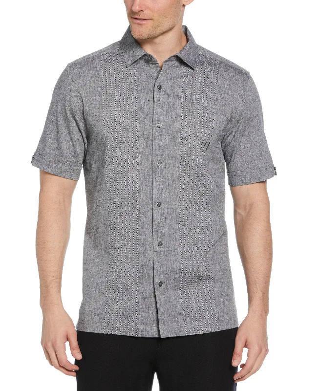 Engineered Dobby Panels Shirt Youthful Men's Anime