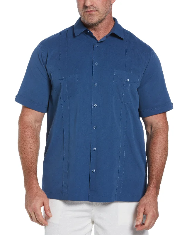 Big & Tall Two-Pocket Double Pintuck Shirt Traditional Men's Country