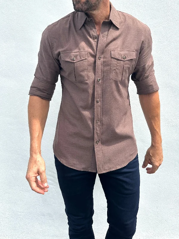 The Two-Pocket Flannel- Small Batch Series Confident Men's High