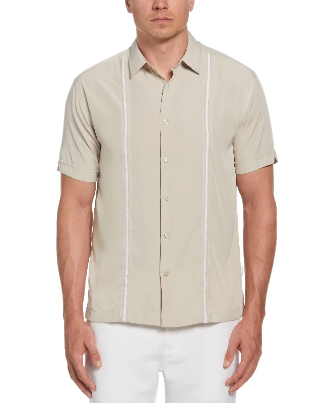 Panel Shirt - Contrast Stitching Organic