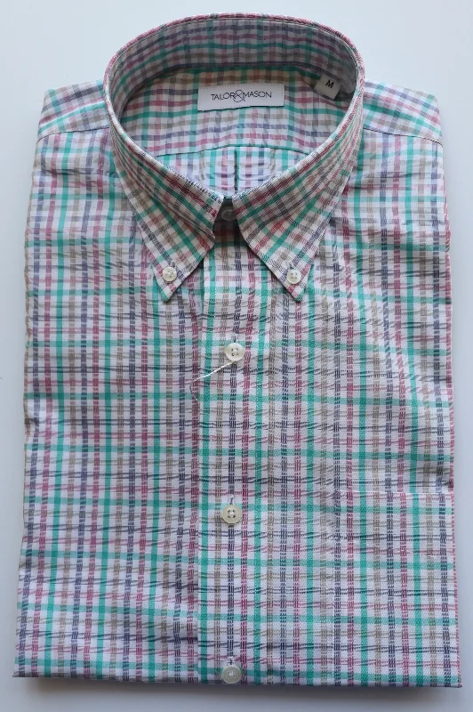 The Shirt Shop Wrinkle Free Button Down - Taylor Stylish Men's Tropical 