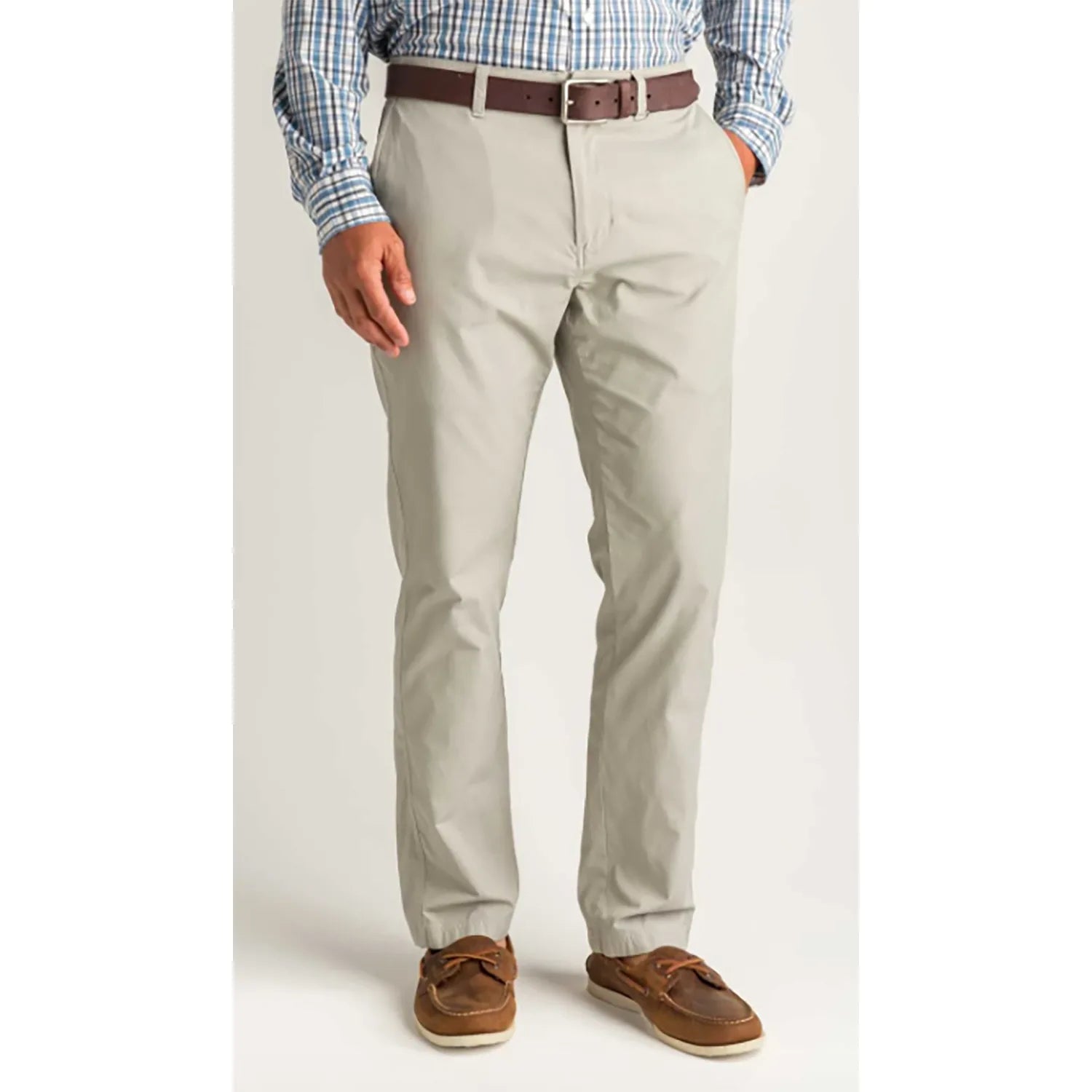 Duck Head Harbor Chino - Limestone Gray Dynamic Men's Moto