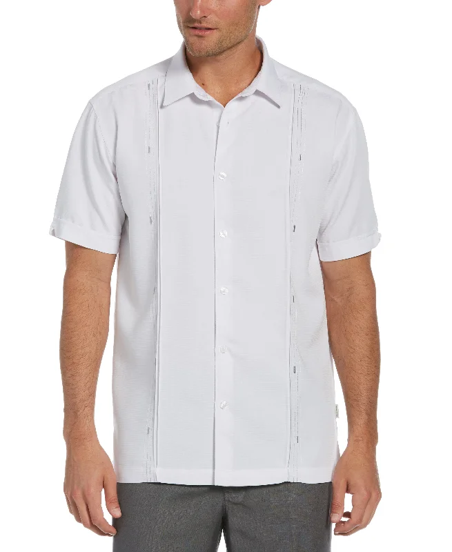 Big & Tall Embroidered Panel Shirt Gym