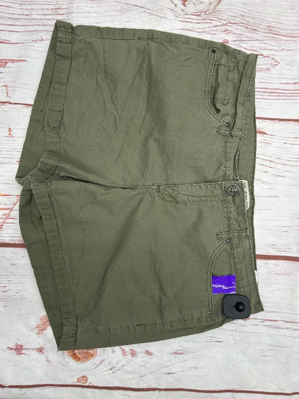 Shorts By Vintage America In Green, Size: 16 Polished Men's Satin