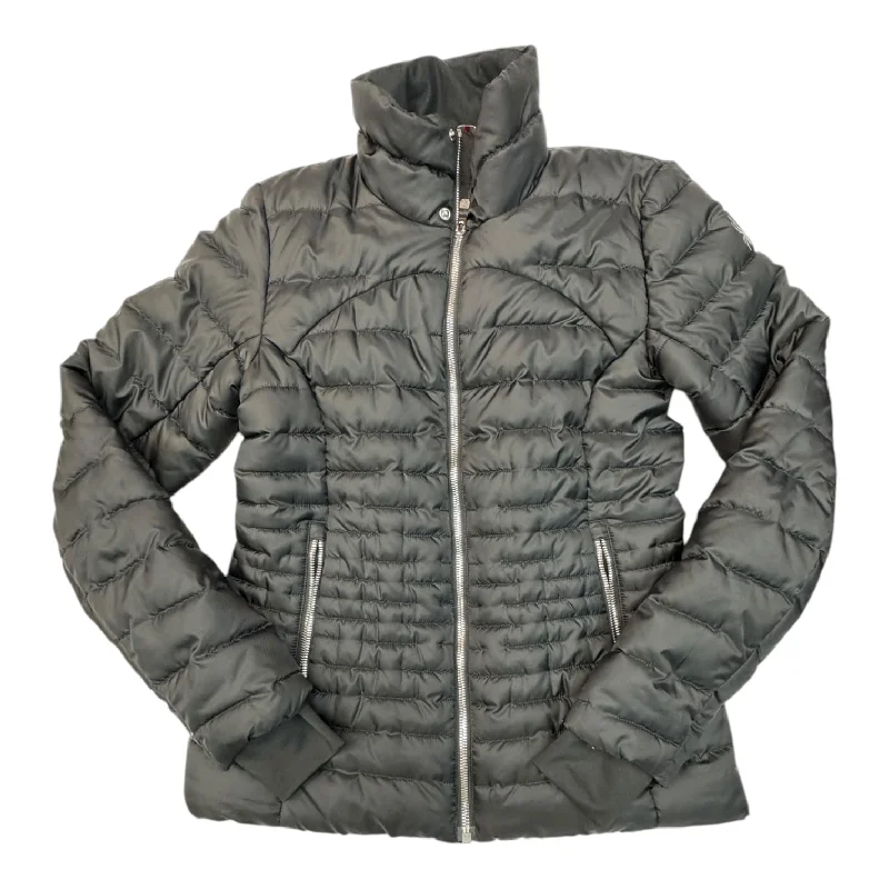 Coat Puffer & Quilted By Spyder In Black, Size:S Practical Men's Quick
