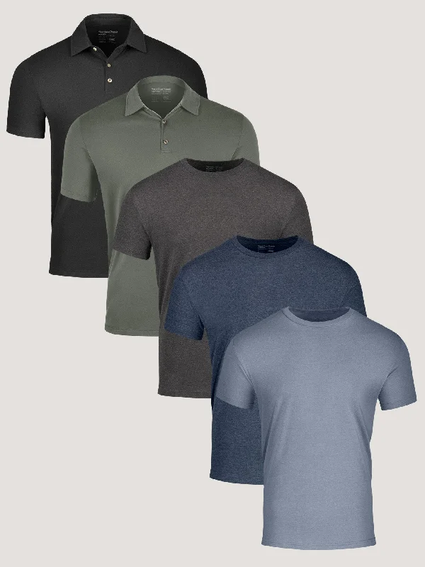 Holiday Mixed 5-Pack Dapper Men's Bow