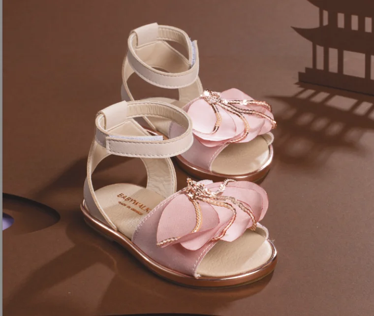 Pink Leather Sandal Refined Men's Hand