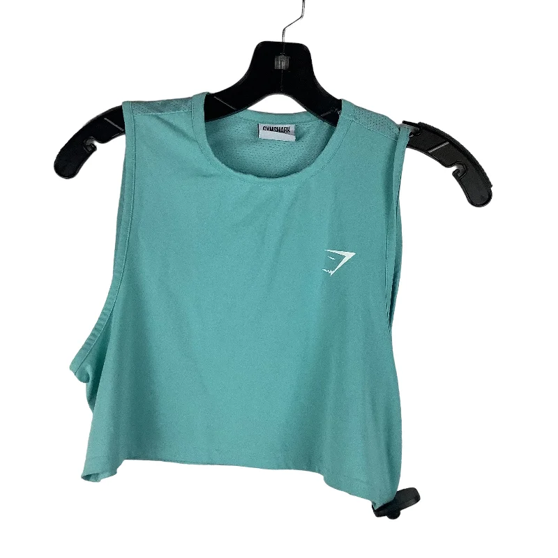 Blue Athletic Tank Top Gym Shark, Size Xs Sophisticated Men's 