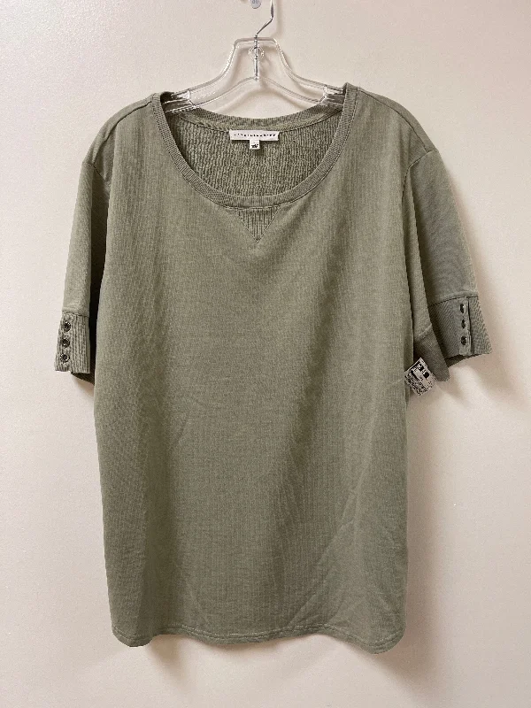 Top Short Sleeve By Jane And Delancey In Green, Size: Xl Bold Men's Animal
