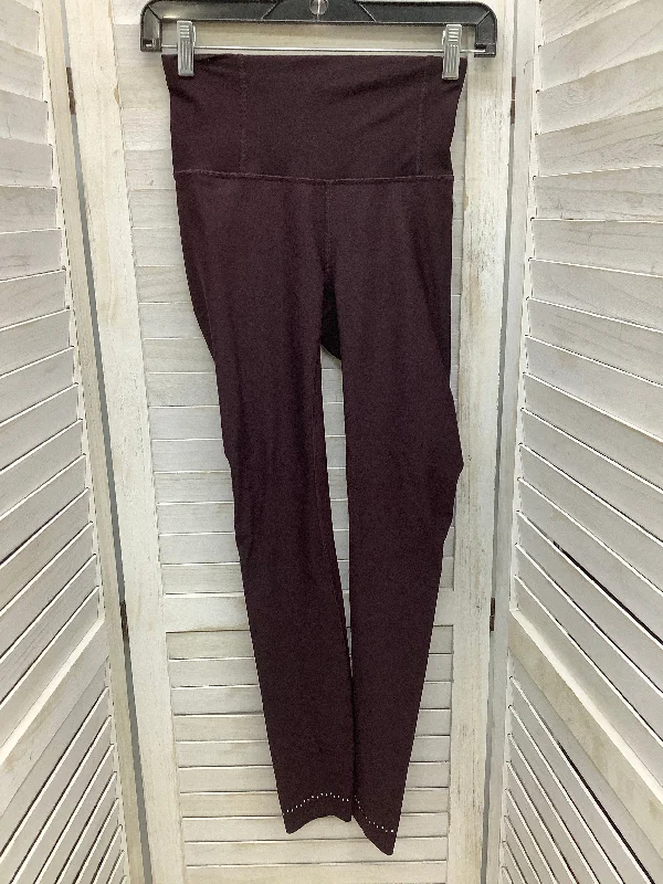 Athletic Leggings By Lululemon In Purple, Size: S Youthful Men's Anime