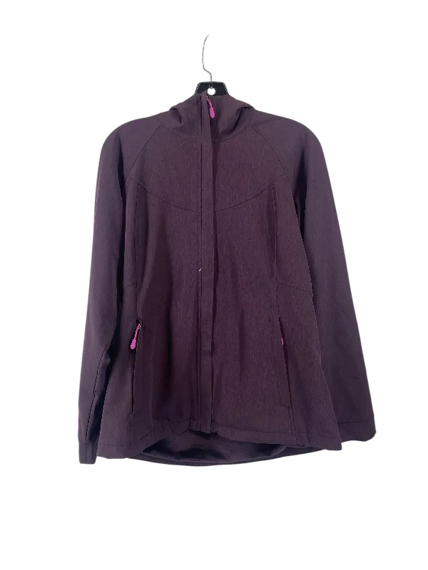 Coat Raincoat By Kirkland In Purple, Size: M Sophisticated Men's 