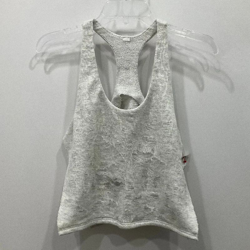 Top Sleeveless By Alo In Grey, Size: Xs Street