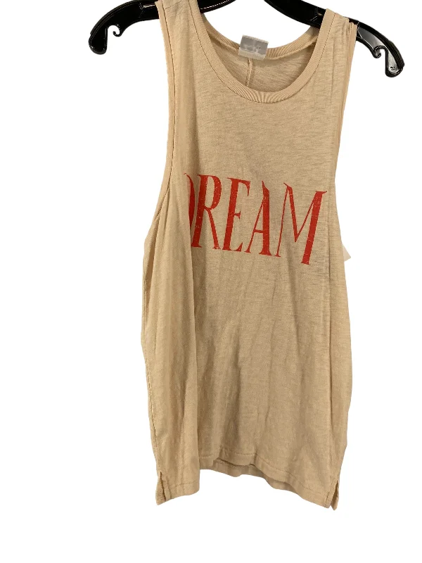 Ivory Athletic Tank Top Others Follow, Size M Dynamic Men's Moto