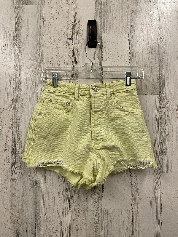 Shorts By Zara In Yellow, Size: 2 Casual Men's Short