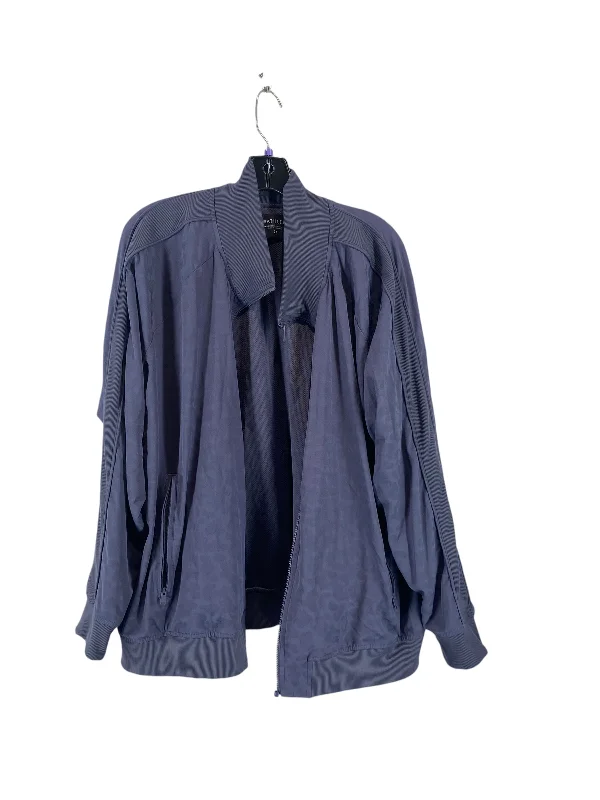 Athletic Jacket By Athleta In Blue, Size: 2x Refined Men's Classic 
