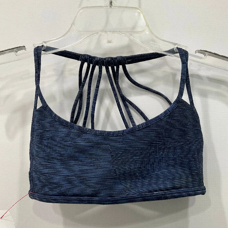 Athletic Bra By Lululemon In Blue, Size: 4 Vintage Men's 1970S Disco