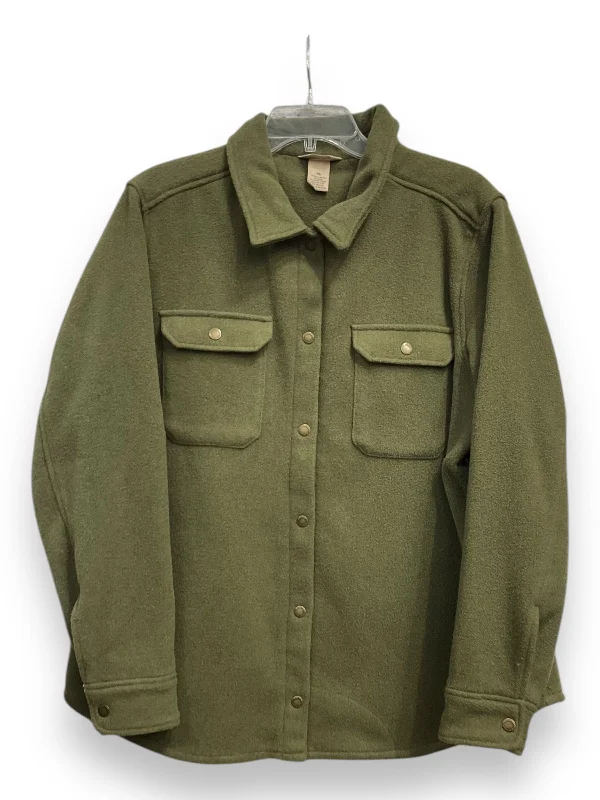 Jacket Shirt By Duluth Trading In Green, Size: Xl Bold Men's Animal