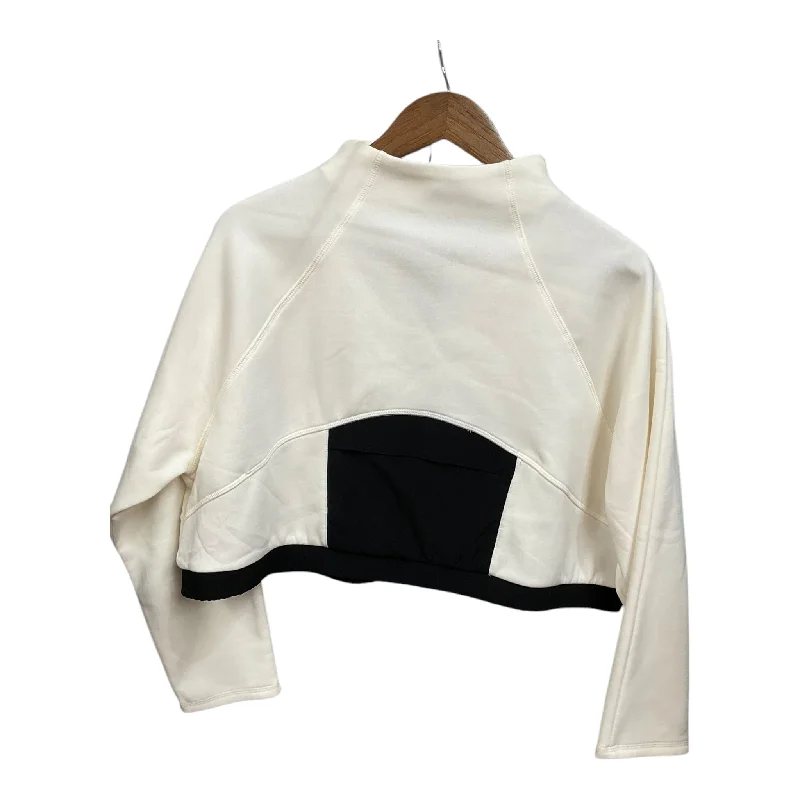 Athletic Top Long Sleeve Collar By Mta Pro In Black & Cream, Size: 2x Refined Men's Classic 