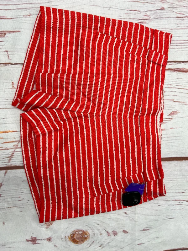 Shorts By J Crew O In Red, Size: 6 Sleek Men's Metallic