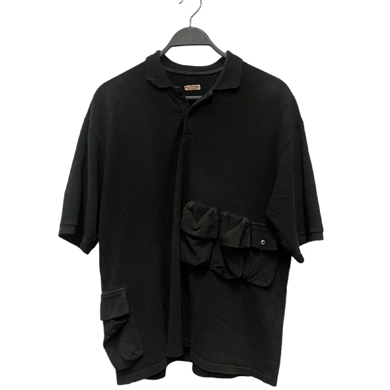 KAPITAL/Polo Shirt/M/Cotton/BLK/ Elegant Men's Formal 