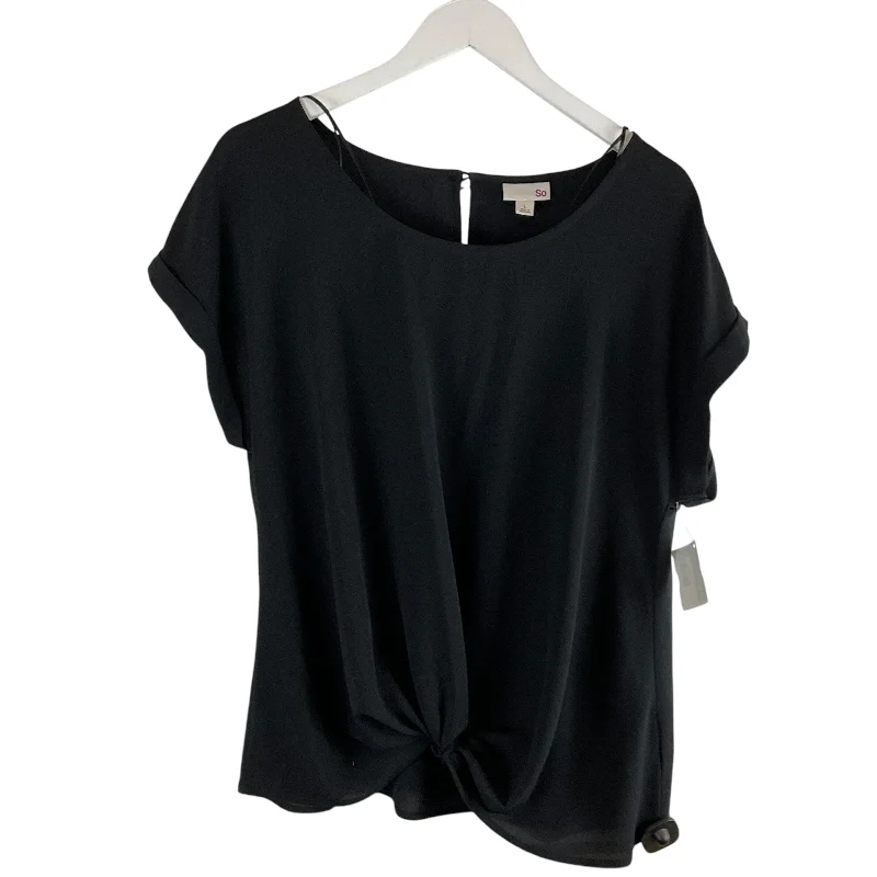 Top Short Sleeve Basic By So  Size: L Tailored