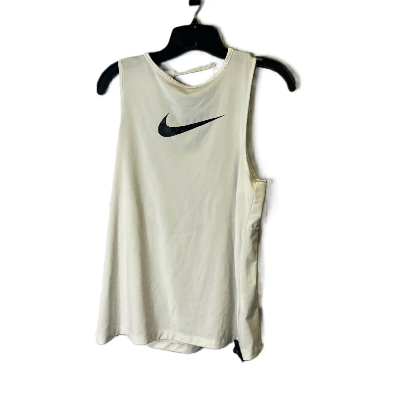 White Athletic Tank Top By Nike Apparel, Size: S Cozy Men's Sherpa