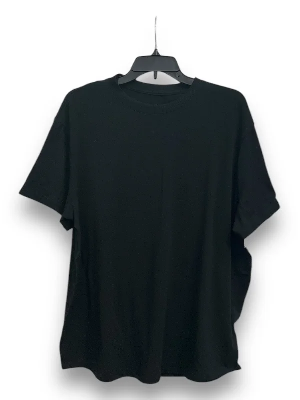 Athletic Top Short Sleeve By Nike Apparel In Black, Size: L Modern Men's Tech