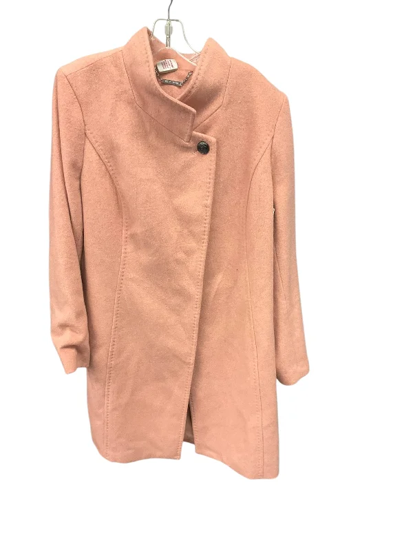 Coat Wool By White House Black Market In Pink, Size: Xl Refined Men's Velvet