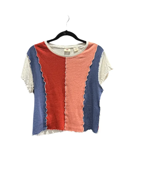 Top Short Sleeve By Levis Capital E In Multi-colored, Size: Xl Tough Men's Military