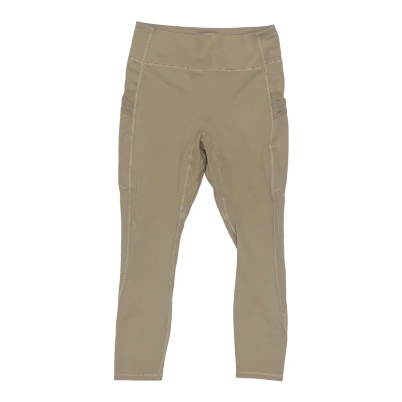 Athletic Leggings By Fabletics In Tan, Size:L Vintage Men's 1970S Disco
