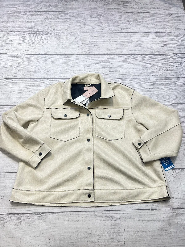 Jacket Other By Philosophy In Cream, Size: 2x Hip Men's Urban