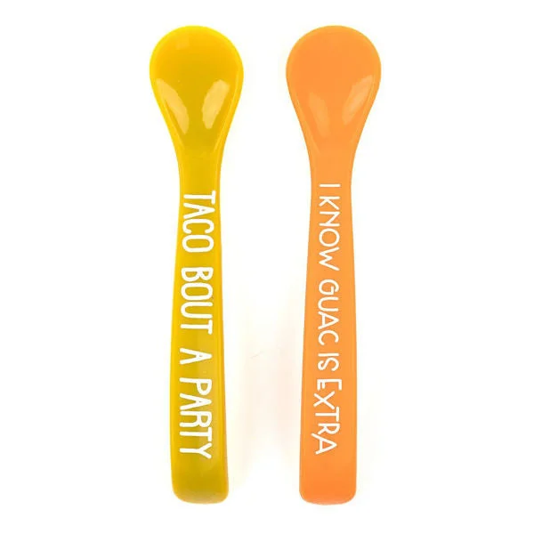 Bella Tunno Taco Party/Guac Spoon Set Confident Men's Power