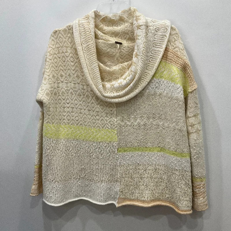 Sweater By Free People In Beige, Size: Xs Classic Men's Pin