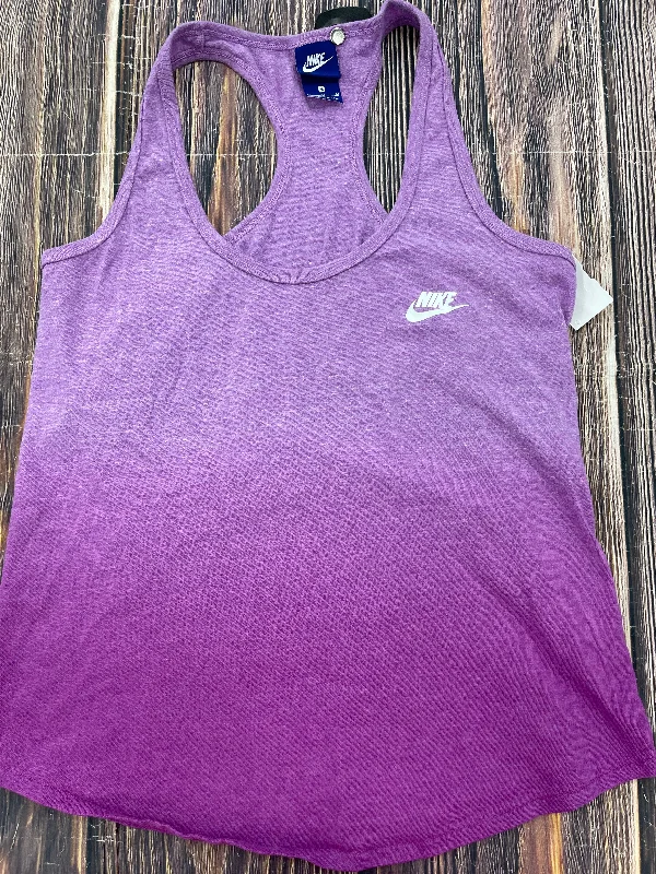 Purple Athletic Tank Top Nike, Size M Laid
