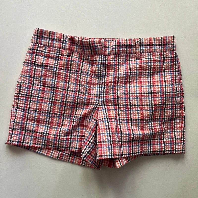 Shorts By Loft In Plaid, Size: 4 Polished Men's Satin