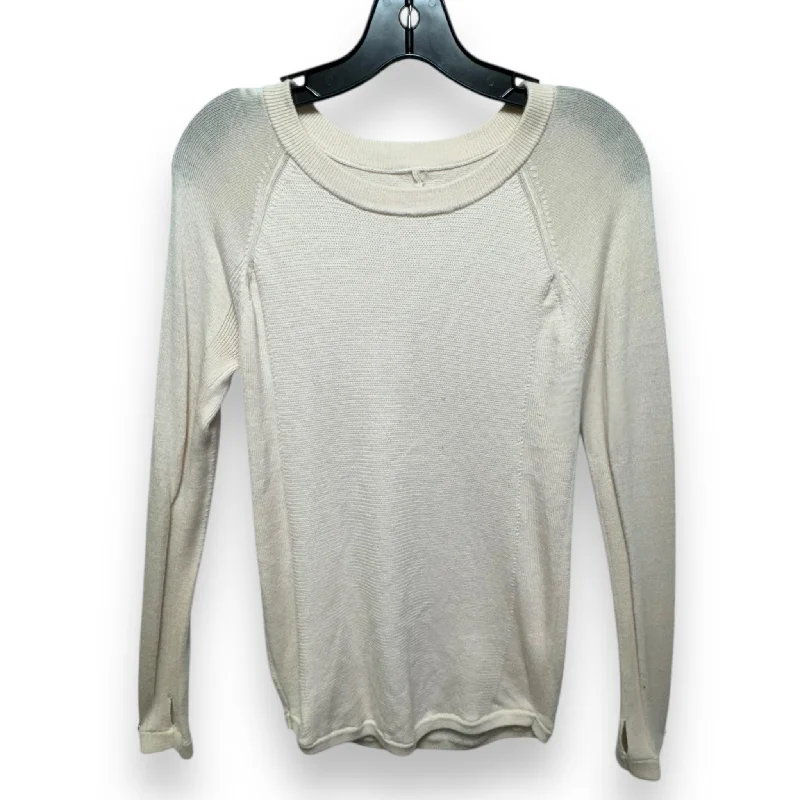 Sweater By Lululemon In Cream, Size: M Earthy Men's Sustainable 