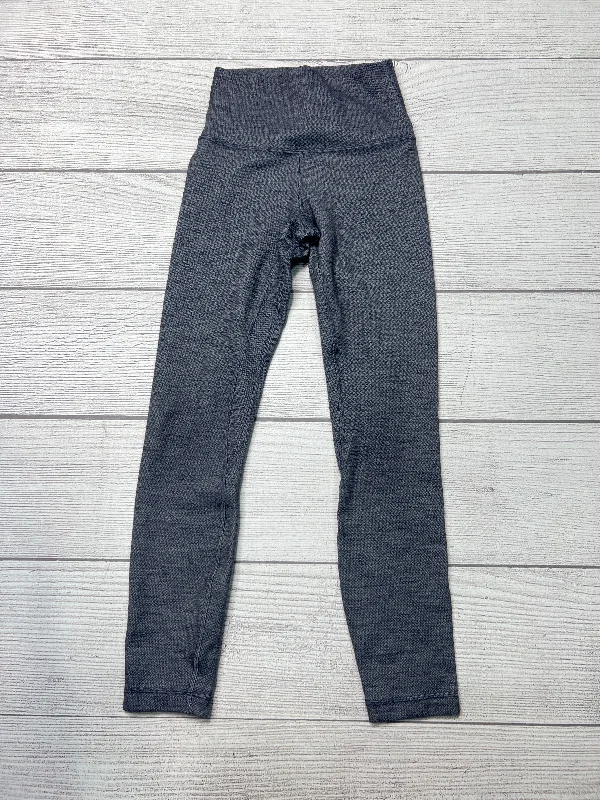 Athletic Leggings By Lululemon In Grey, Size: Xs Athletic Men's Compression