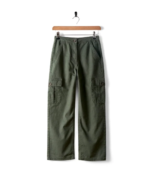 Rana - Kids Cargo - Dark Green Casual Men's Short