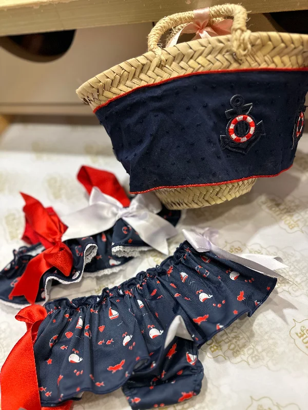 Nautical Beach Bag Earthy Men's Sustainable 