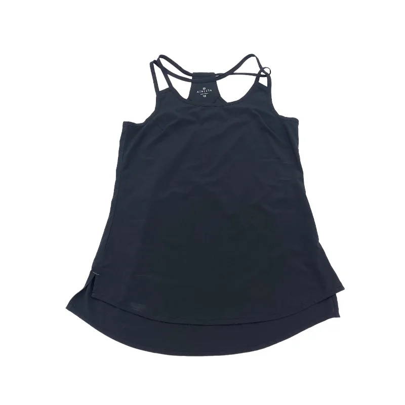 BLACK ATHLETIC TANK TOP by ATHLETA Size:XS Sophisticated Men's 