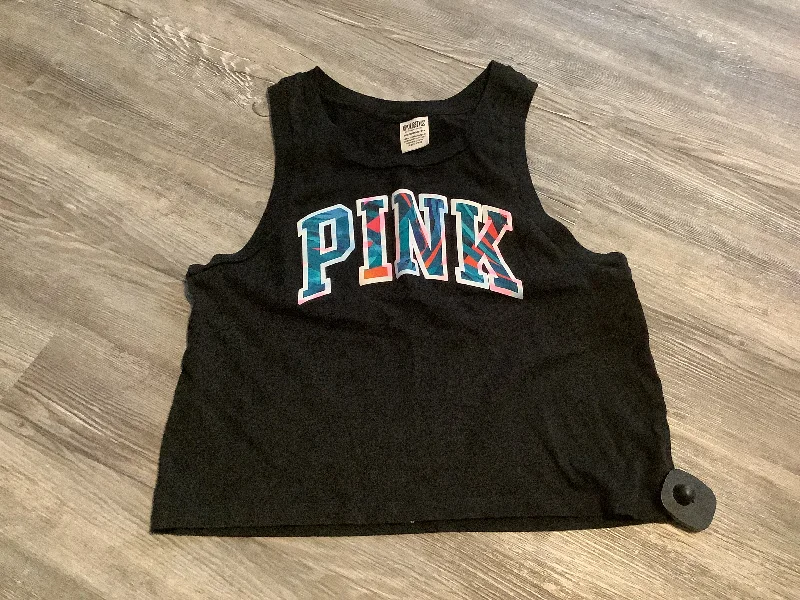 Black Athletic Tank Top Pink, Size Xs Masculine Men's Thick