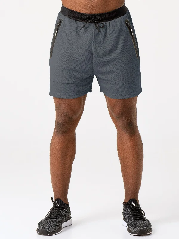 Advance Mesh Short - Steel Blue Dynamic Men's High