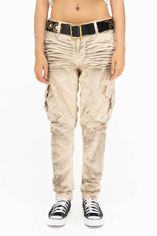 WOMENS MILITARY STYLE CARGO IN SUPERNATURAL BEIGE Athletic Men's High