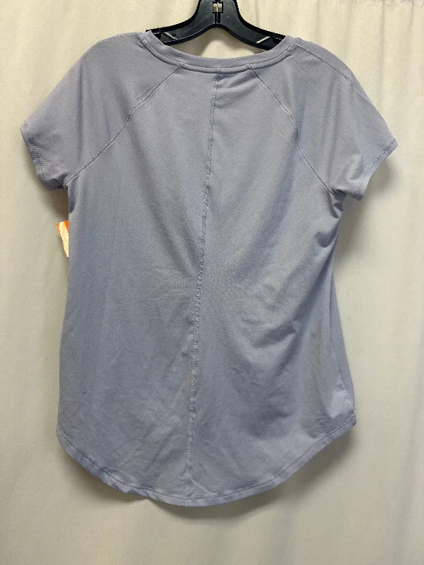Athletic Top Short Sleeve By All In Motion In Purple, Size: M Organic