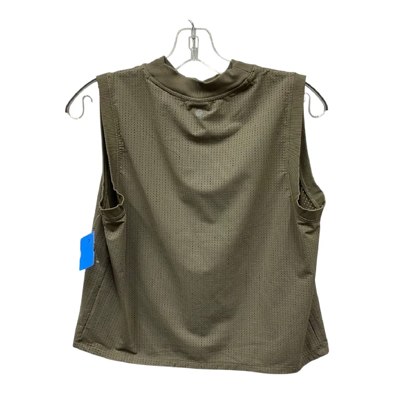 Athletic Tank Top By Calia In Taupe, Size:M Youthful Men's Pop