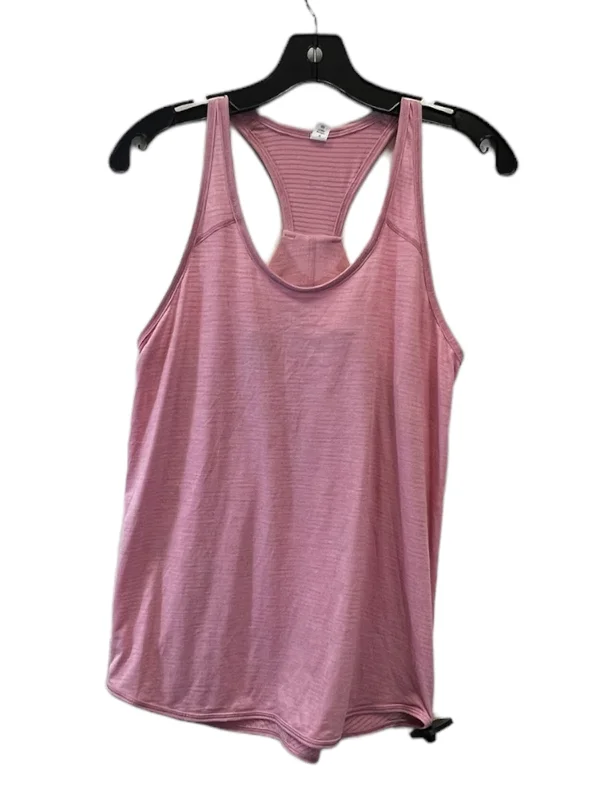 Pink Athletic Tank Top Lululemon, Size 4 Modern Men's Tech