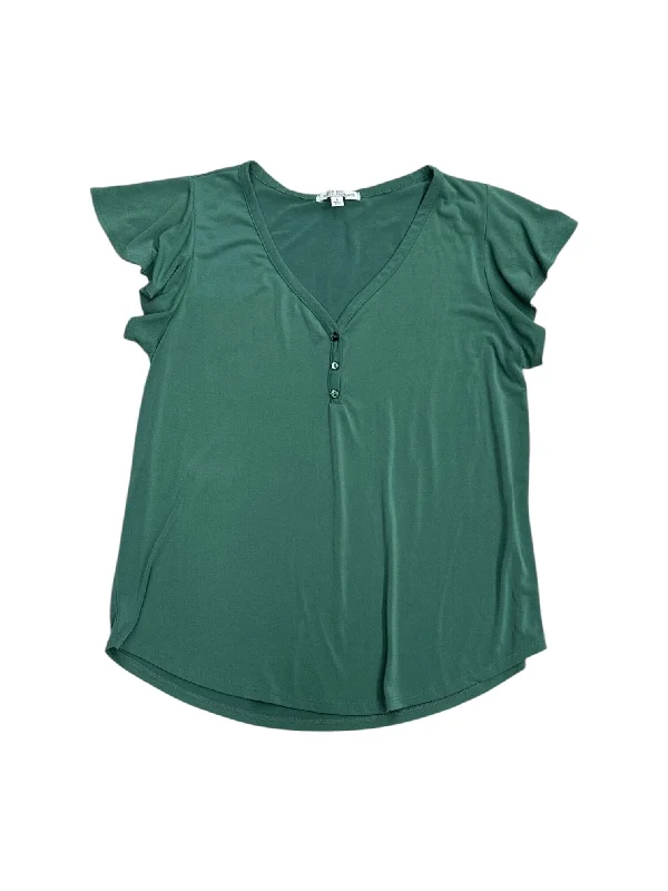 Top Short Sleeve By Green Envelope  Size: L Practical Men's Multi