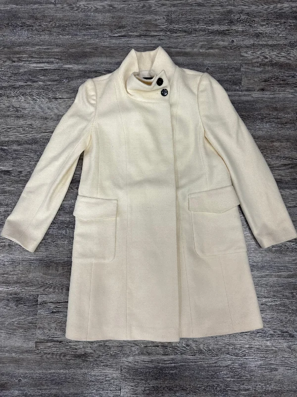 Coat Other By Ann Taylor In Cream, Size: M Stylish Men's Neon