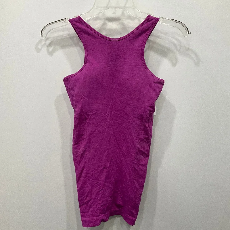 Athletic Tank Top By Lululemon In Purple, Size: 4 Cozy Men's Sherpa