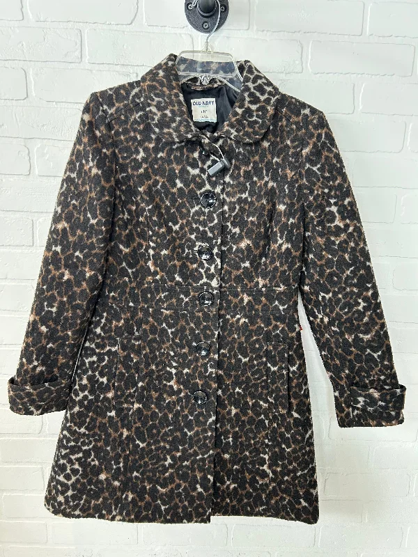 Coat Parka By Old Navy In Animal Print, Size: S Dapper Men's 1920S